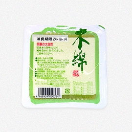 木綿豆腐の画像