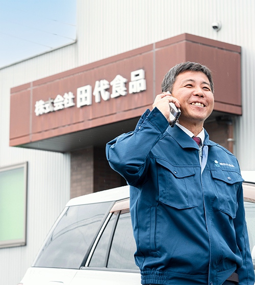 上田 英秋の仕事の様子1